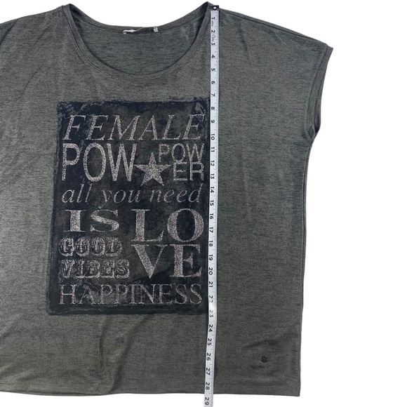 Monari Womens Female Power T Shirt Size 16 - Picture 7 of 8